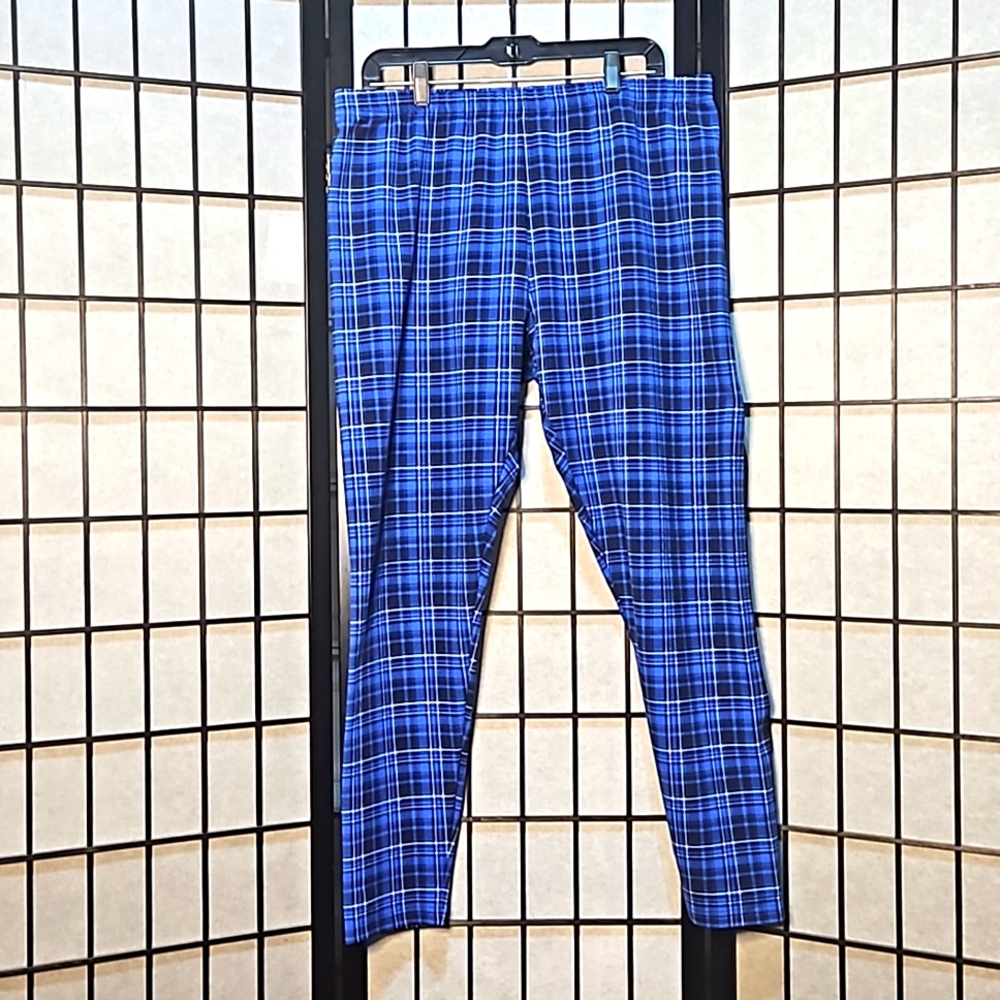 Plaid Print Leggings